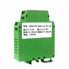 4-20mA轉(zhuǎn)0-10V直流信號分配器、多路變送器
